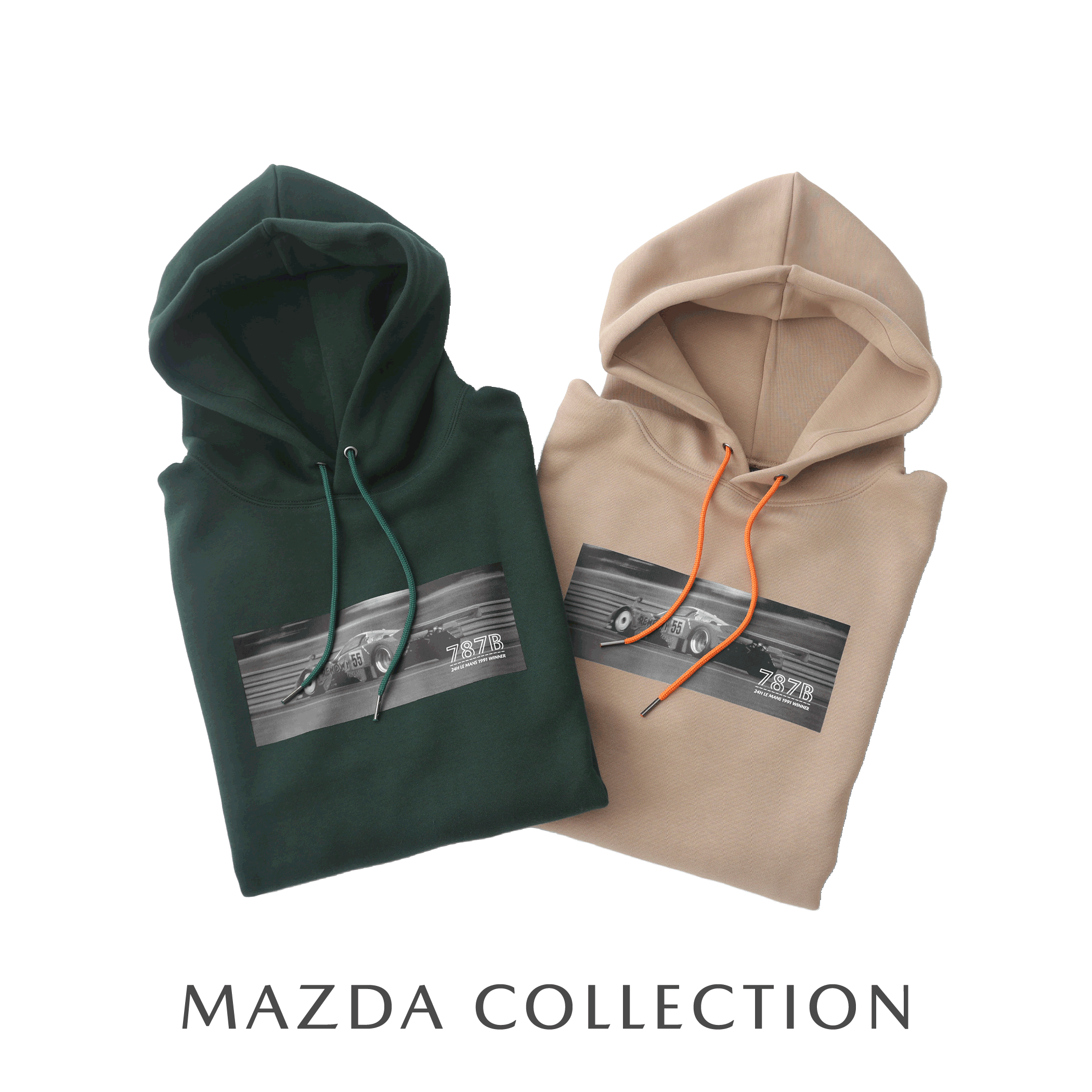 パーカー　MAZDA 787B ARTPRINT